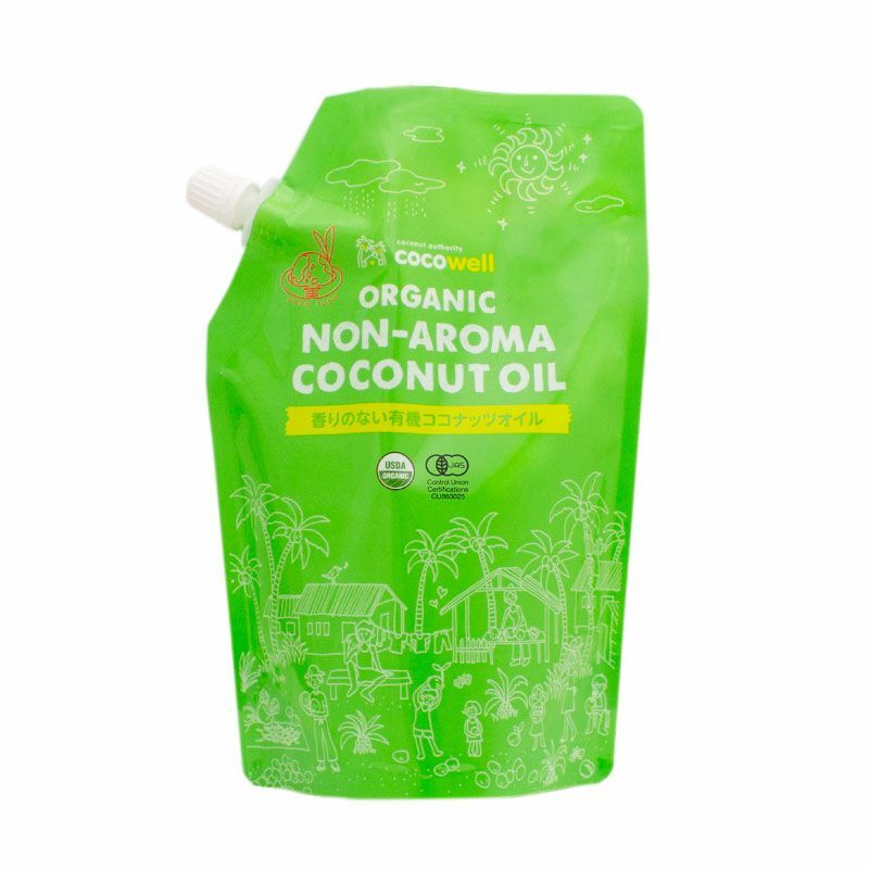 【NL-17】香りのない有機ココナッツオイル　460g